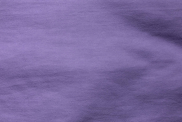 Fioletowy materiał tkanina poliester tekstury i tła tekstylne. - Zdjęcie, obraz