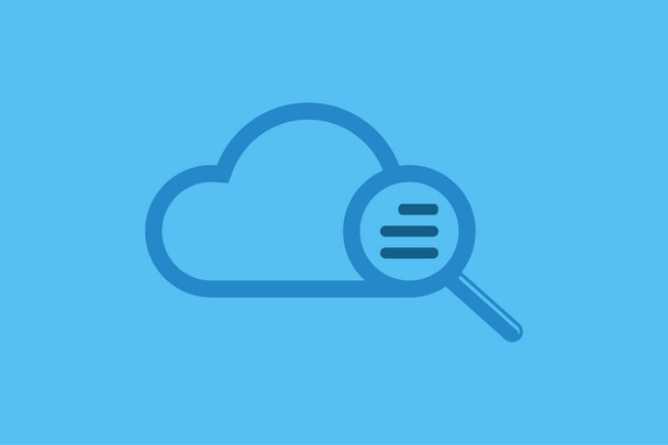 Illustrazione vettoriale del logo del loop cloud  - Vettoriali, immagini