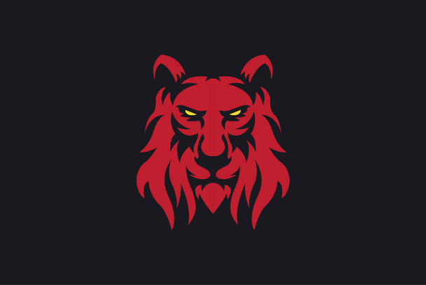 Modello di logo del leone adatto per aziende e nomi di prodotti - Vettoriali, immagini