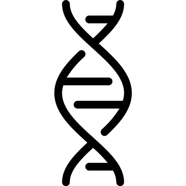 biology dna genetics icon in Science & research category - Vector, Image