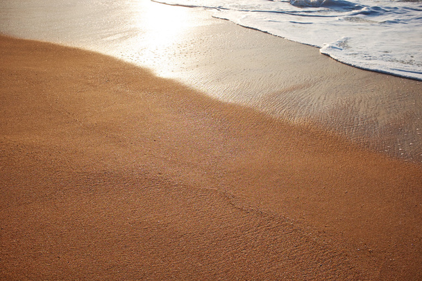 Sand texture for background. Close up, top view  - Fotografie, Obrázek