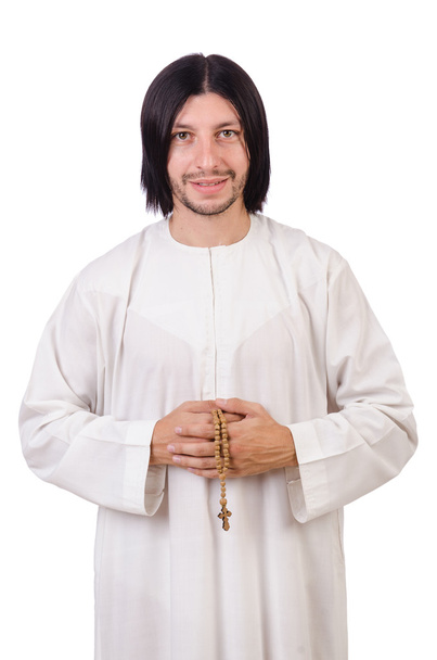 Joven sacerdote con Biblia
 - Foto, Imagen