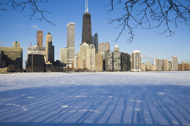 Hiver à Chicago, Illinois
 - Photo, image