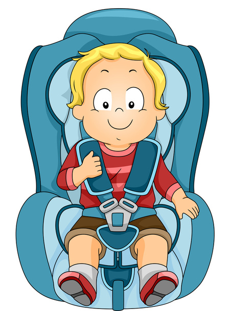 Asiento de coche para niños pequeños
 - Foto, Imagen