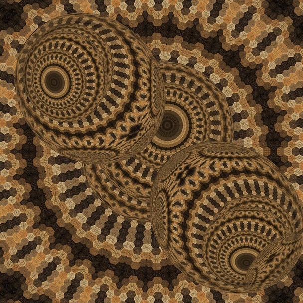 Soyut arkaplan tasarımı. Arabesk etnik dokusu. Geometrik çizgili kapak resmi. Fas tekstil baskısı için tekrarlanan desen tasarımı. Döşeme ve halı için Türk modası - Fotoğraf, Görsel