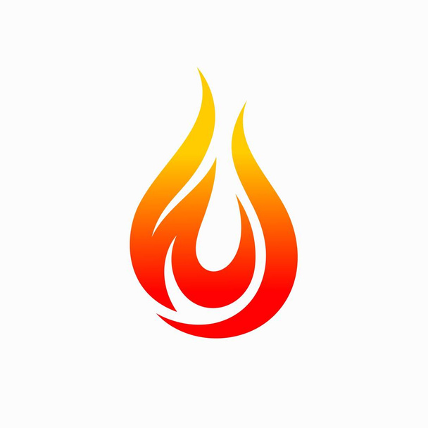 Logotipo de fuego que formó la letra W y la letra J - Vector, Imagen