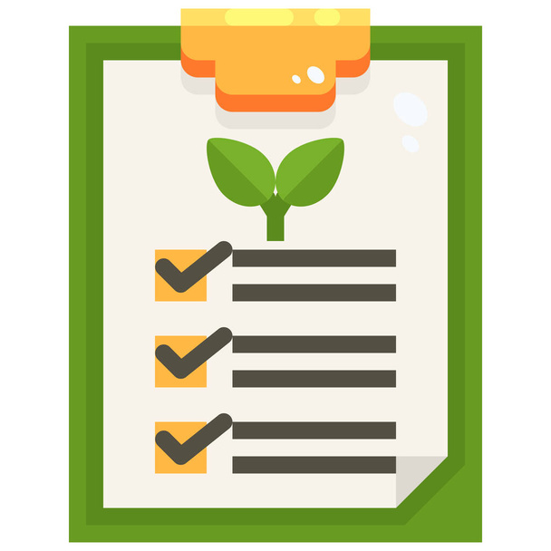 check document farming icon in Agriculture, farming, & gardening category - Vector, Image