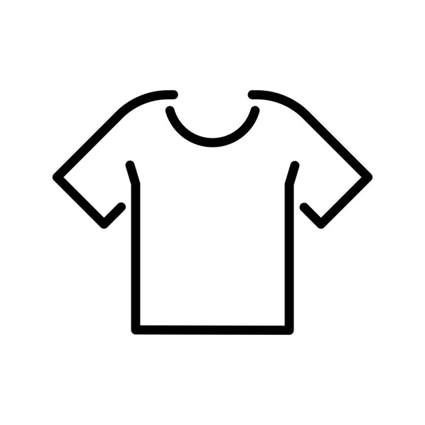kleding casual kleding pictogram - Vector, afbeelding