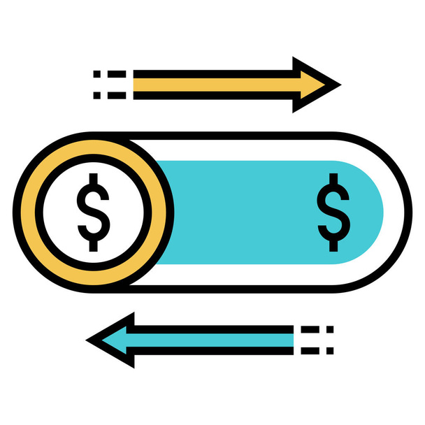 icona del fondo di cambio valuta nella categoria Business & management - Vettoriali, immagini