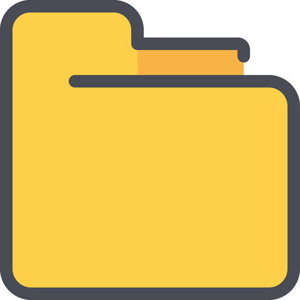 archivo documento icono de archivo en estilo Esquema rellenado - Vector, imagen