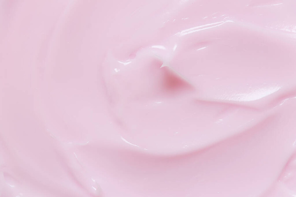 Crème, fond rose et blanc - Photo, image