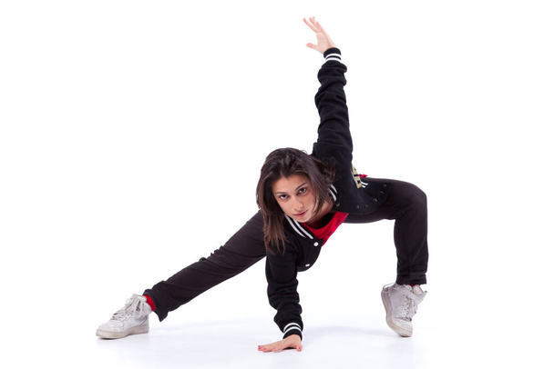Hip hop dancer showing some movements  - Foto, afbeelding