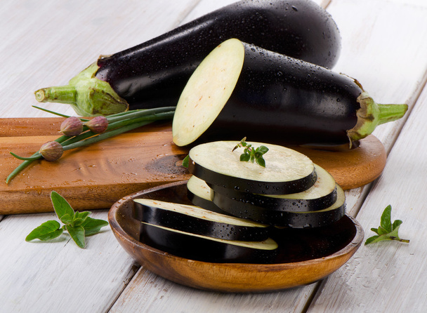 Eggplants - Foto, Imagem