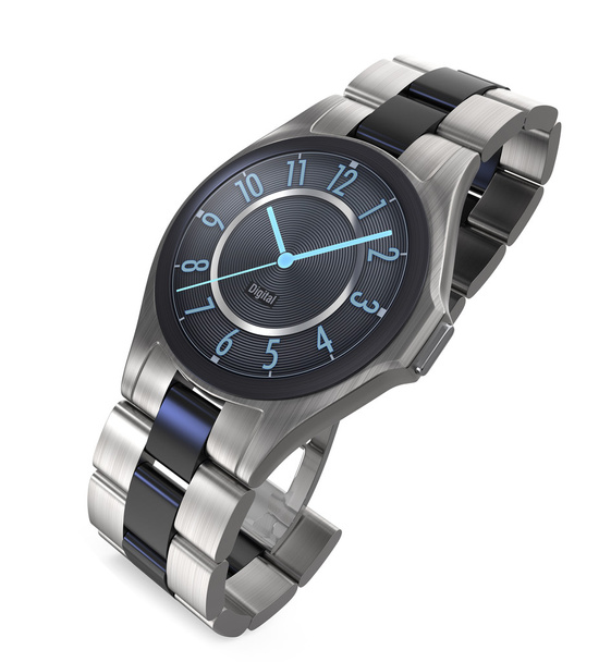 luksusowy inteligentny zegarek z wyświetlaczem cyfrowym - Zdjęcie, obraz