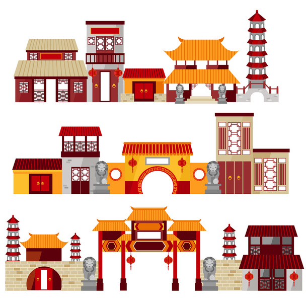 Chinatown - Wektor, obraz
