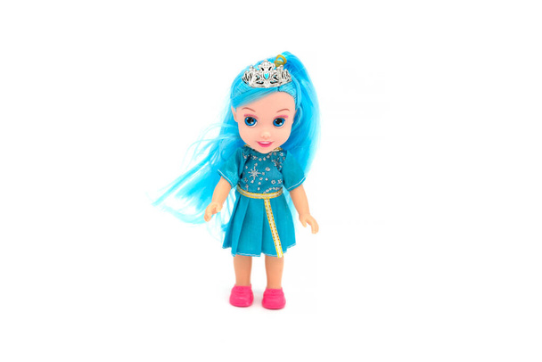 Пластикова іграшка для ляльок ізольована на білому
 - Фото, зображення