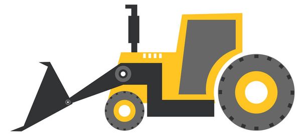 Construção caminhão ícone estoque ilustração - Vetor, Imagem