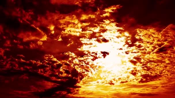 Burning Clouds - Footage, Video