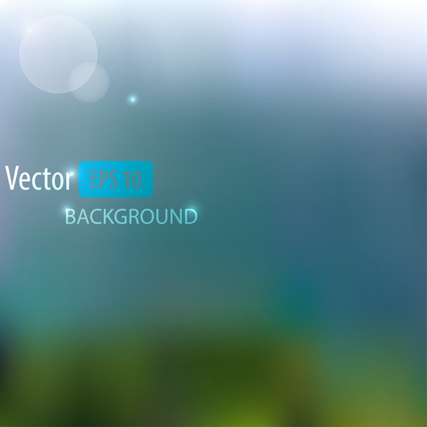Vector desenfoque fondo realista con texto
 - Vector, imagen