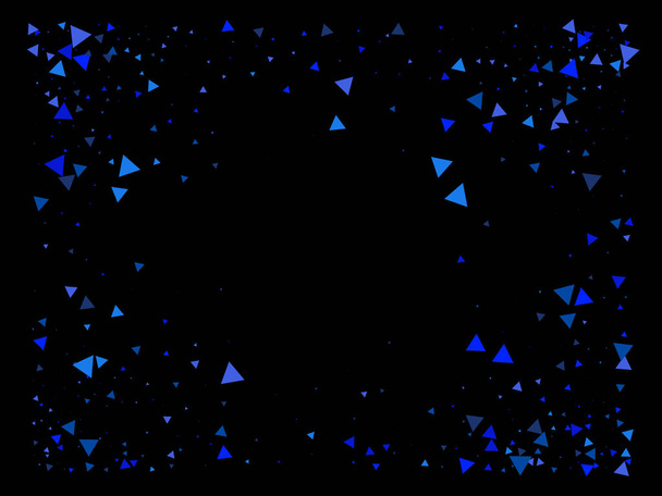 Triangle Explosion Confetti. Exploded Star Border. Triangles Burst Flying Confetti. Broken Glass Explosive Effect. Textured Data Elements Bang. Exploded Star Sparkle. Falling Shattered Particles. - Vector, Image