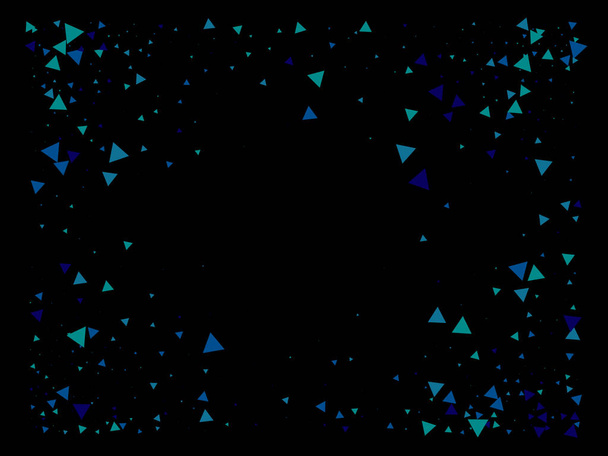 Triangle Explosion Confetti. Textured Data Particles Burst. Flying Broken Fragments. Triangles Bang Falling Confetti. Broken Glass Explosive Effect. Exploded Star Shatter. Exploded Star Graphic. - Vector, Image