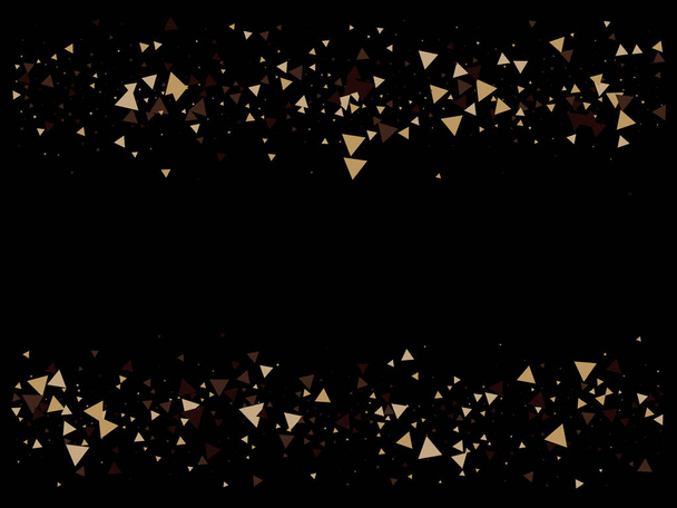 Triangle Explosion Confetti. Triangles Blast Moving Confetti. Textured Data Fragments Burst. Exploded Star Graphic. Flying Shattering Elements. Exploded Star Sparkle. Broken Glass Explosive Effect. - Vector, Image