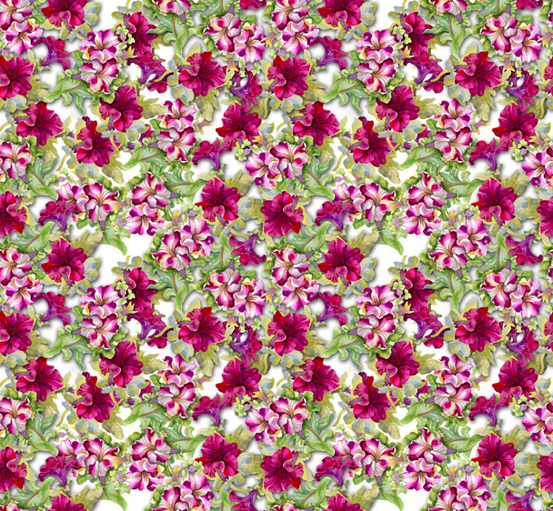 Colorful floral seamless pattern - Fotoğraf, Görsel