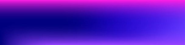 Púrpura, rosa, turquesa, azul degradado brillante fondo vectorial. Dreamy Neon Bright Trendy Wallpaper. Banner de gradiente largo horizontal ancho. Cubierta vibrante y desenfocada de gradiente perlado.  - Vector, Imagen