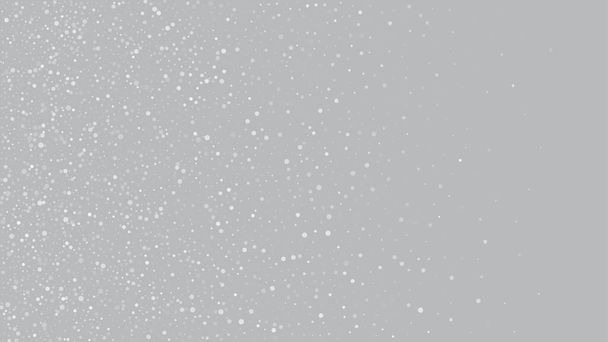 Neve realista, Inverno cinzento. Quadro publicitário, Ano Novo, Tempo de Natal. Férias de Inverno Storm Background. Flocos de neve em queda, céu noturno. Elegante Dispersão, Grunge White Glitter. Neve realista fria - Vetor, Imagem
