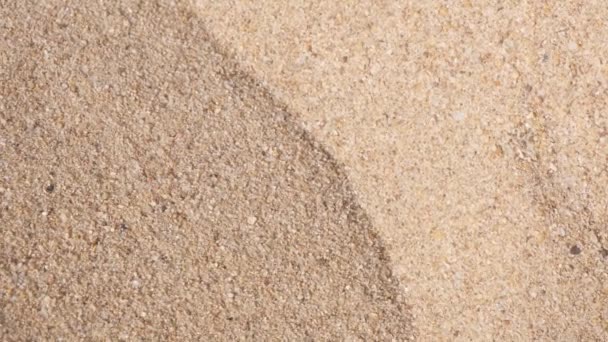 sand texture and background. Sand on the beach as background. - Footage, Video