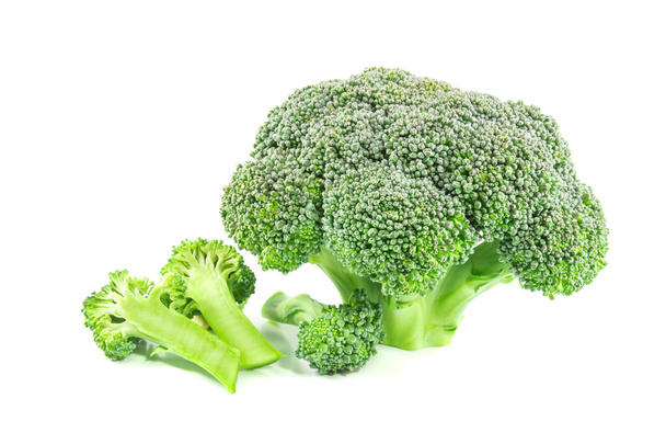 Brócoli aislado sobre un blanco
 - Foto, imagen