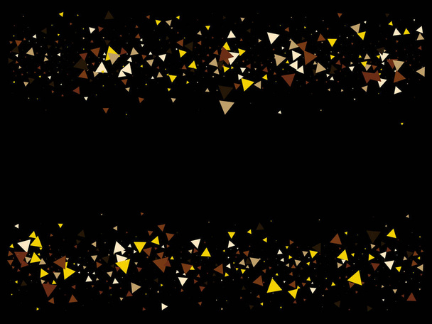 Triangle Explosion Confetti. Triangles Burst Moving Confetti. Exploded Star Frame. Falling Exploded Particles. Broken Glass Explosive Effect. Exploded Star Shatter. Textured Data Fragments Blast. - Vector, Image