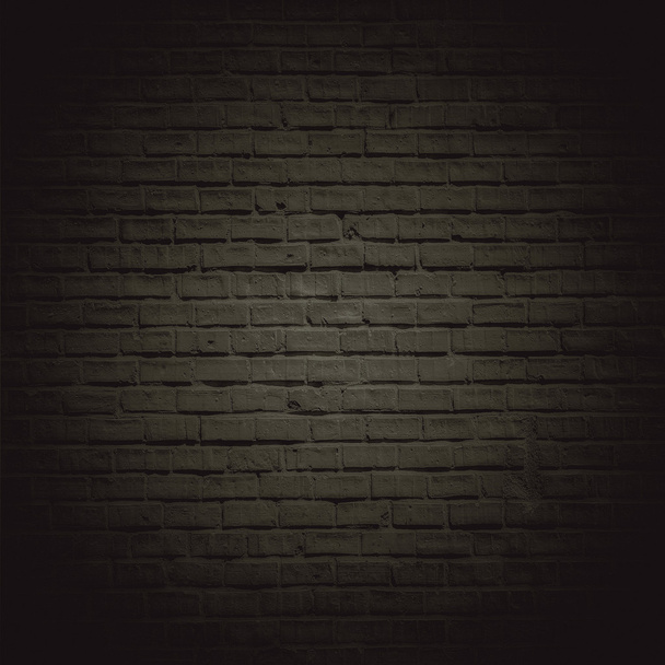 koyu kahverengi tuğla duvar - Fotoğraf, Görsel