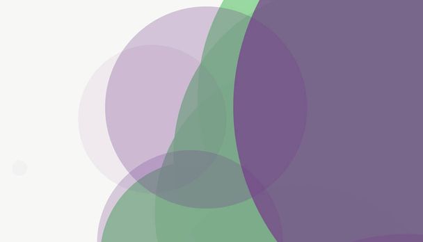Красочный современный абстрактный круглый рисунок кругов на белом фоне - Фото, изображение