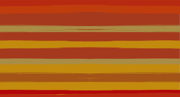 Oranssi, ruskea vektori akvarelli Sailor raidat Piirretty Saumaton Summer Pattern. Vaaka Harjanvedot Retro Vintage Grunge tekstiili vaatteet suunnittelu. Käsin maalattu muste Trace, uros tai naaras vaatteet - Vektori, kuva
