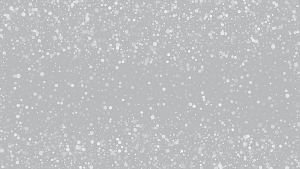 Uma queda de neve pesada, uma queda de neve. Férias de Inverno Storm Background. Flocos de neve em queda, céu noturno. Quadro publicitário, Ano Novo, Tempo de Natal. Elegante Dispersão, Grunge White Glitter. Neve pesada fria - Vetor, Imagem