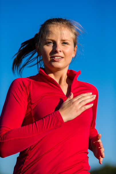 Woman running - Фото, зображення