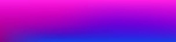Púrpura, rosa, turquesa, azul degradado brillante fondo vectorial. Banner de gradiente largo horizontal ancho. Cubierta desenfocada vibrante de superposición de gradiente perlado. Fondo de pantalla de moda brillante de neón líquido. - Vector, imagen