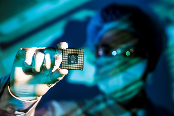 Computer microchip  - Photo, Image