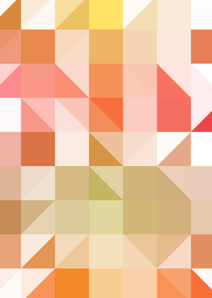 Abstract color background with geometric figures, illustration with triangles and polygons pattern - Vector, afbeelding