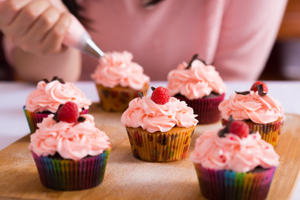 Cupcakes Zuckerguss  - Foto, Bild