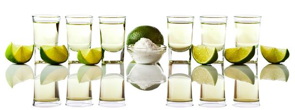 tequila , lime and salt  - Photo, Image