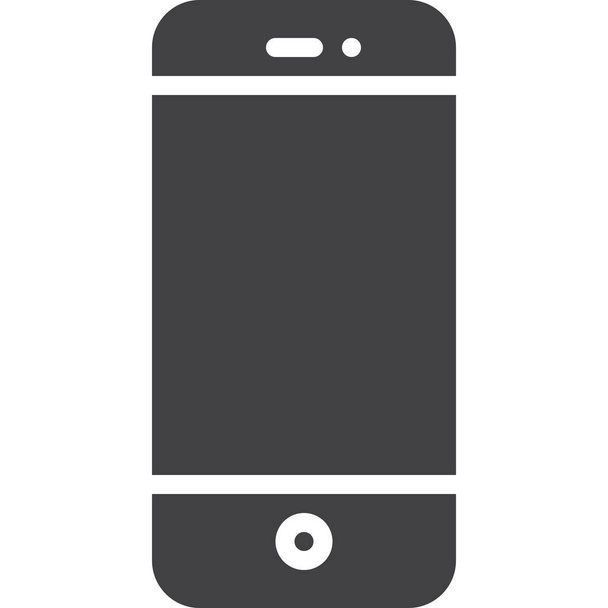 mobiltelefon mobiltelefon ikon - Vektor, kép
