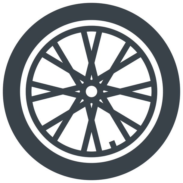 bicicleta bicicleta mtb icono - Vector, imagen