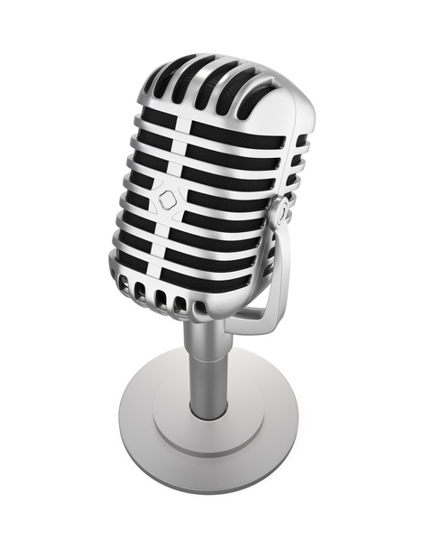 Retro-Mikrofon - Foto, Bild