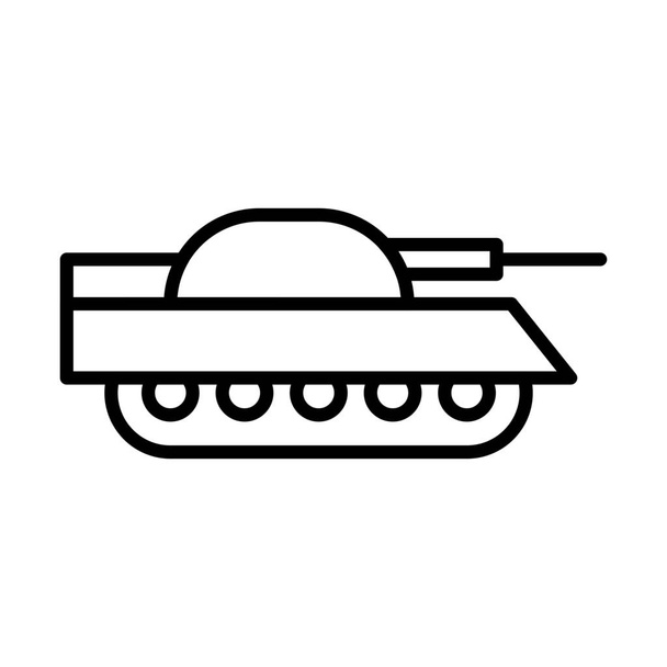 значок транспортного танка автомобіля в стилі контур
 - Вектор, зображення