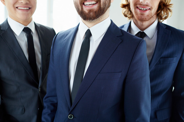 Smiling businessmen - Zdjęcie, obraz