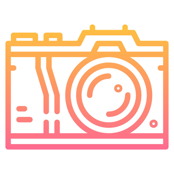 camera digital electronics icon in Smooth style - Vektor, kép