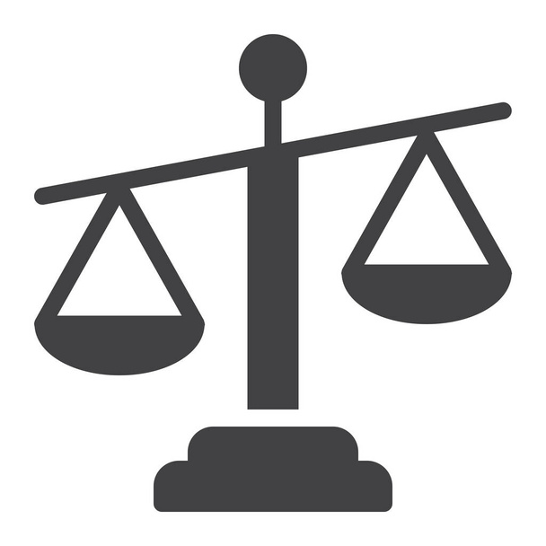 justice law libra icon - Wektor, obraz