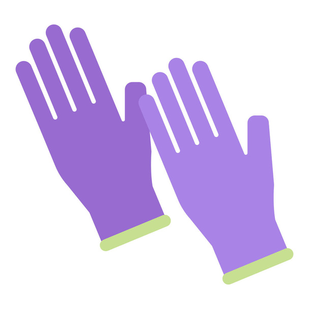 чиста рукавичка в стилі Flat - Вектор, зображення